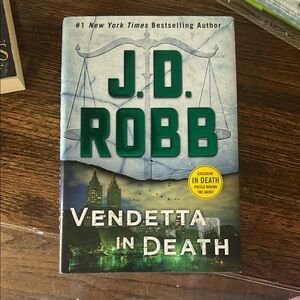 J.D. Robb 'Vendetta in Death' Hardcover Book